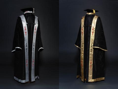 Indigenized academic regalia 