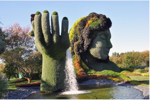 Photo of the Hand of Mother Earth