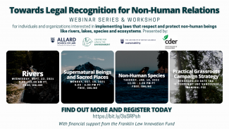 Non-Human Relations Webinar Series poster