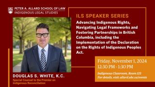 2024 11 01 - ILS Speaker - Douglas White - LAW